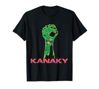 Kanaky Drapeau Nouvelle Calédonie Poing Levé T-Shirt