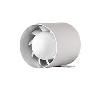 Kanal Rohrventilator Rohreinschub Abluft Lüfter Rohr Ventilator Leise Ø 120 mm 12 cm Kugellager Rohrlüfter 16W - 158m³