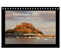 Kanalinseln 2026 (Tischkalender 2026 DIN A5 quer), CALVENDO Monatskalender: Jersey, Guernsey, Alderney & Sark