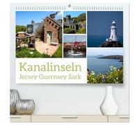Kanalinseln - Jersey Guernsey Sark (hochwertiger Premium Wandkalender 2026 DIN A2 quer), Kunstdruck in Hochglanz: Die Kanalinseln - Jersey, Guernsey ... aus britischer und französischer Kultur.