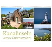 Kanalinseln - Jersey Guernsey Sark (Wandkalender 2026 DIN A3 quer), CALVENDO Monatskalender: Die Kanalinseln - Jersey, Guernsey und Sark - bieten eine ... aus britischer und französischer Kultur.