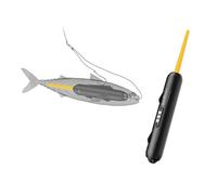 KANAMA Smart Bait Air, Leurre Électrique - Attraction Sonore, Actions Vibrantes pour Plus de Touches, Appât Robotique Rechargeable Simulation de Poisson Vivant pour Pêche en Eau Douce et Côtière