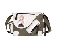 KanameMadoka Sac à bandoulière Anime AkemiHomura/Miki Sayaka Sac à bandoulière Dessin animé Messenger Bag pour femmes et hommes Grand sac avec plusieurs compartiments, Type 04, 36*11*26CM