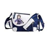 KanameMadoka Sac à bandoulière Anime AkemiHomura/Miki Sayaka Sac à bandoulière Dessin animé Messenger Bag pour femmes et hommes Grand sac avec plusieurs compartiments, Modèle 11, 36*11*26CM