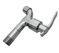 KANANA Robinet mural pour évier de jardin - Valve 1/2" (HV854) - 12 cm de long avec tamis