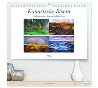 Kanarische Inseln - Vulkanische Naturschönheiten (hochwertiger Premium Wandkalender 2026 DIN A2 quer), Kunstdruck in Hochglanz: Bilderreise über die ... Hierro, Teneriffa, La Palma und Gran Canaria