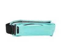 KANASI Ceinture de Course, Sac Banane réglable avec Plusieurs Poches et Bande réfléchissante pour Le Jogging, Le Fitness, Les activités de Plein air (Bleu Ciel)
