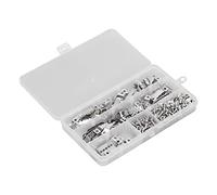 KANASI Cintre en dents de scie, 300 pièces crochet de suspension dentelé Double face avec vis pour peintures et décorations murales