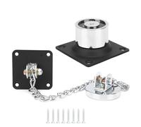 KANASI Electromagnetic Door Holder, 12V/24V 132.3lb Strong Suction Fire Door Stopper for Commercial Building Safety