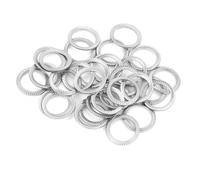 KANASI Jeu de 30 rondelles frein élastiques en acier inoxydable M12 DIN9250, rondelles plates double face pour assemblages automobiles, navals et industriels (M10 (30 pièces))