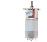 KANASI Moteur à engrenages CC 12 V XD42GA755, aimant permanent CW CCW basse vitesse avec support pour l'automatisation industrielle et les projets de bricolage (100 tr/min)
