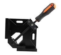 KANASI Pince à angle droit, outil de fixation rapide en alliage d'aluminium avec poignée antidérapante pour les projets de travail du bois et de soudage (Black)