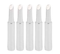 KANASI Soldering Iron Tips, 5PCs Horseshoe Shape Lead-Free Solder Heads for Electronic Welding Tools with Temperature Range 200-480℃