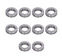 KANASI Thrust Ball Bearing Kit, miniature axial metal detachable for industrial machinery and equipment (51105)