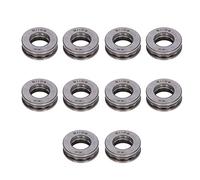 KANASI Thrust Ball Bearing Kit, miniature axial metal detachable for industrial machinery and equipment (51102)