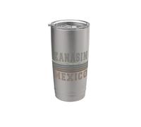 Kanasin Mexique rétro Gobelet isotherme en acier inoxydable double paroi