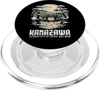 Kanazawa Garden City Japan Retro Kanji Personnage Souvenir PopSockets PopGrip pour MagSafe
