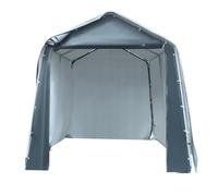 KANBCNG 5,7 m² Abri de jardin étanche résistant aux UV Tente de garage portable Tente de rangement étanche 2,4 x 2,4 x 2,4 m