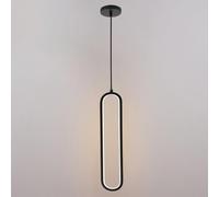 KANBUN Anneau Lumineux LED Suspendu Moderne pour Salle à Manger, plafonnier Contemporain 7 W, Chambre à Coucher, Chevet, Cuisine, îlot de café, Lampes suspendues