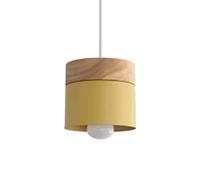 KANBUN Lampe Suspendue en Fer avec Base E27 pour décoration de Bar de Balcon, Abat-Jour de Lustre de Style Simple, luminaire de Plafond personnalisé