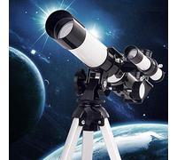 KANBUN Télescope monoculaire, 400 mm de la Longueur focale AZ Mount Télescope réfractant astronomique, Optique Multi-revêtement et prismes BAK-4, Faible luminosité avec Adaptateur téléphonique au
