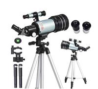 KANBUN Télescope monoculaire, télescope astronomique Professionnel des étoiles, télescope de réfracteur Portable à Haute définition, Adaptateur de Smartphone et Filtre de Lune