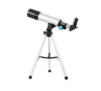 KANBUN Télescope monoculaire, télescope d'astronomie débutant, Optique en Verre entièrement enrobée, Ouverture de 50 mm 400 mm AZ Mount Télescope réfractant astronomique avec trépied et étendue