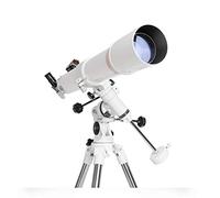 KANBUN Télescope monoculaire, télescope de Voyage étoilé pour Les Adultes, 900 mm AZ Mount Télescope réfractant astronomique, HD imperméable à Faible luminosité avec détenteur de téléphone et trépied