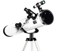 KANBUN Télescope monoculaire, télescope réfracteur de 76 mm avec Un trépied et Une portée de Recherche, Les Meilleures planètes de télescopes, Le télescope d'astronomie réfractant débutant, HD à