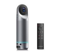 KanDao Meeting Pro 2 Caméra de vidéoconférence 4K 360° KI Webcam tout-en-un avec microphone et haut-parleur SmartNote, transcription KI, notes de réunion, réduction du bruit d'IA, zoom/équipes