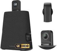 KanDao Meeting Ultra Standard de conférence, Double Capture 30FPS, Webcam 360° pour Salle de réunion, Microphones, Haut-Parleur Hi-FI, caméra vidéo pour Salle de conférence