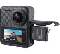 KanDao QooCam 3 caméra d’Action, 5.7K 62MP Photo 60fps caméra vidéo 360 sans Faille, caméra de Sport extérieur avec Deux capteurs 1/1.55" et F1.6 Plus Grande Ouverture, étanche, stabilisation.