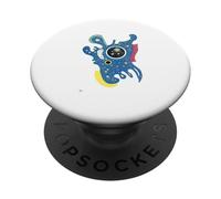 Kandinsky Stars 1938 - Art Abstrait biomorphique Vintage PopSockets PopGrip Adhésif
