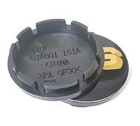 KAnduo 4 pièces Auto Cache-moyeux Cache Moyeux Compatible avec pour BBS 56MM 60MM 65MM 68MM,65mm- Black-Gold
