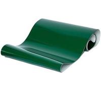 Kanduo Bande en PVC, emballage commercial, seau de transport d'usine, petit convoyeur, friction, 5 mm, vert(70x500cm)