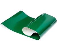 Kanduo Bande transporteuse de transmission industrielle en PVC vert for lignes de production d'usines d'emballage(200x100x0.3cm)