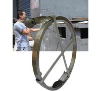Kanduo Câble en acier for débouchage manuel des canalisations, adapté à l'entretien des propriétés et au déblocage des canalisations de cuisine extérieures.(5cm,L 15m)