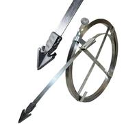 Kanduo Câble en acier for le curage et le débouchage des égouts, à utiliser dans les puisards et les systèmes de drainage souterrains(W 4cm/1.6'',L 15 m/49 ft)