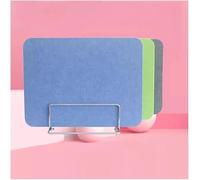 KanDuo Cloison de séparation de Bureau, cloison insonorisée, Panneaux à Pinces, Panneau autoportant(Blu,60x30cm)