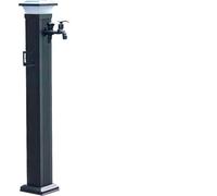 Kanduo colonne d'arrosage vertical Colonne d'eau de robinet d'extérieur, fontaine d'arrosage jardin au sol à chargement solaire, lavage d'irrigation d'arrière-cour(104cm/41in)