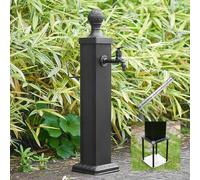 Kanduo colonne d'arrosage vertical Fontaine d'eau extérieure, robinet rétro de cour, colonne jardin extérieur, for l'irrigation du jardin/lavage voiture/arrosage(17 * 17 * 74cm/6.7 * 6.7 * 29inch)