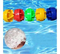 KanDuo Corde séparatrice de sécurité pour Piscine Corde de séparation de sécurité for Piscine, Cordon Flottant Hexagonal, séparateur de couloirs de Piscine(Diameter 15cm,14m/45.93ft)