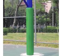 Kanduo Coussinets de Protection en Mousse for paniers de Basket, de Conception entièrement fermée, adaptés aux parkings et aux terrains de Jeux(Green,Dia 220mm (8 7/10in))