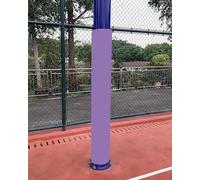 Kanduo Coussinets for poteaux de Basket-Ball, Conception étanche, Couverture complète, adaptés aux gymnases, garages et sous-sols(Purple,Dia 140mm (5 1/2in))