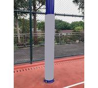 Kanduo Coussinets for poteaux de Basket-Ball, Conception étanche, Couverture complète, adaptés aux gymnases, garages et sous-sols(Grigio,Dia 220mm (8 7/10in))