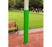 Kanduo Coussinets for poteaux de Panier de Basket-Ball, protecteurs de poteaux en Mousse, adaptés aux poteaux Ronds Standard(Green,Dia 114mm (4 1/2in))