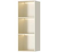 Kanduo Douche de Niche encastrée for Rangement de Salle de Bain, Armoire de Rangement Murale, avec lumière LED, for Rangement de Salle de Bain(Bianco,90x28x12.5cm)