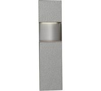 Kanduo Douche en Acier Inoxydable, étagère de Douche encastrée Simple avec lumière LED, for Le Rangement de la Salle de Bain(Metallic,B-22.4x74.5x14cm)