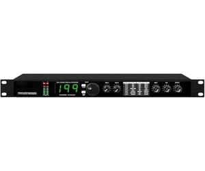 Kanduo Égaliseur stéréo Audio Processeur DSP Professionnel de réverbération numérique et Multi-Effets, processeur Audio, égaliseur, Microphone Vocal for Studio d'enregistrement