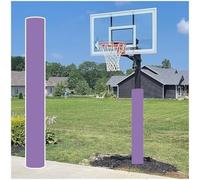 Kanduo Housse de Protection Souple for paniers de Basket, conçue for fournir Une Protection résistante aux intempéries et aux intempéries for Les poteaux extérieurs(Purple-h 180cm,Dia 140mm)